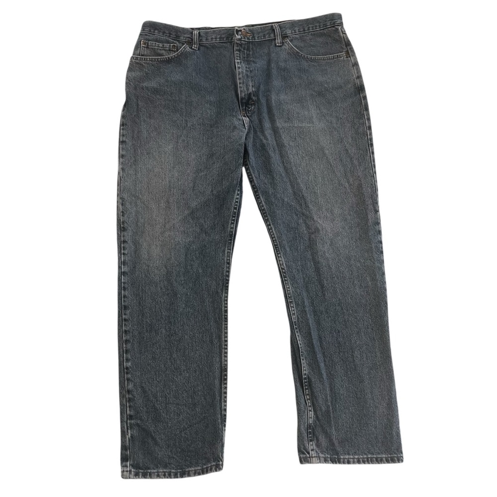 Wrangler Five Star Regular Fit Straight Jeans 42x30 Dark Wash Non-Stretch
Denim